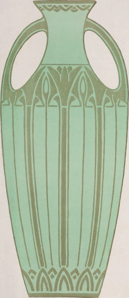 An illustration from Keramic studio, 1899, leaf 195