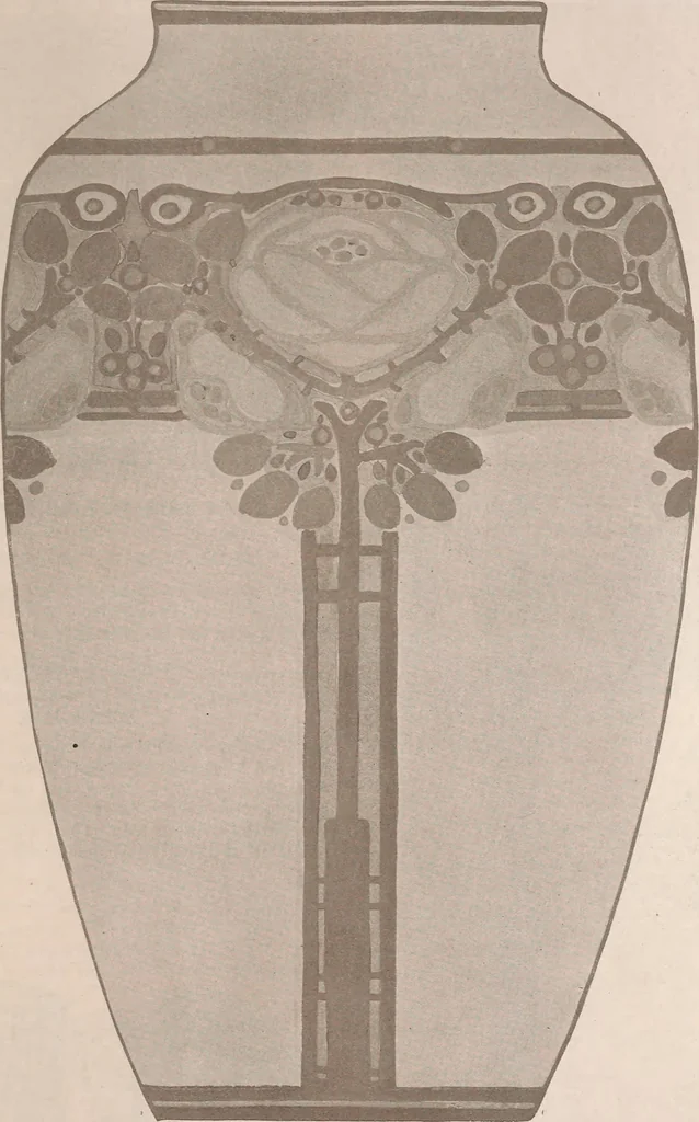An illustration from Keramic studio, 1899, leaf 205