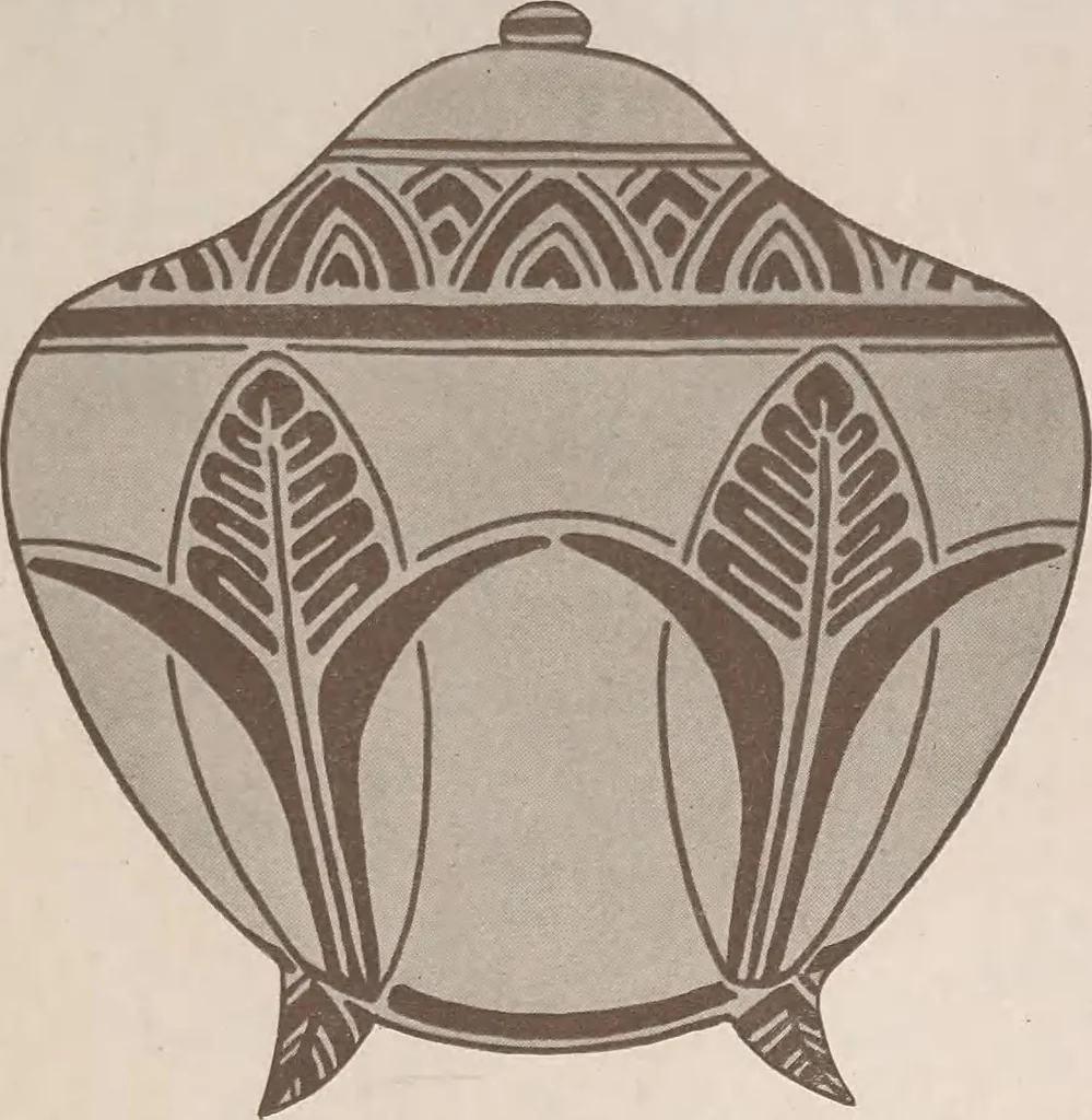 An illustration from Keramic studio, 1899, leaf 211