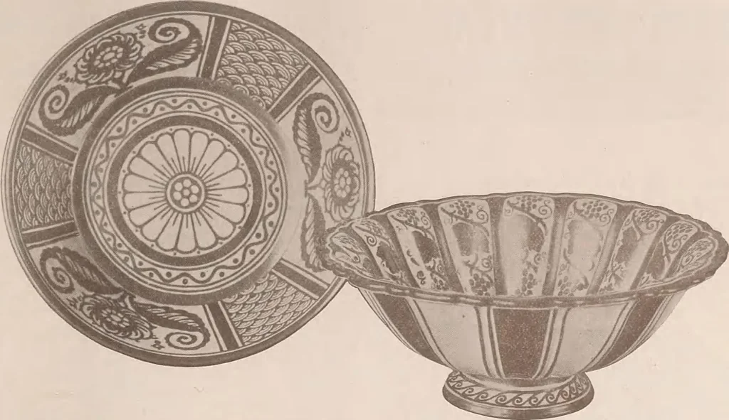An illustration from Keramic studio, 1899, leaf 223