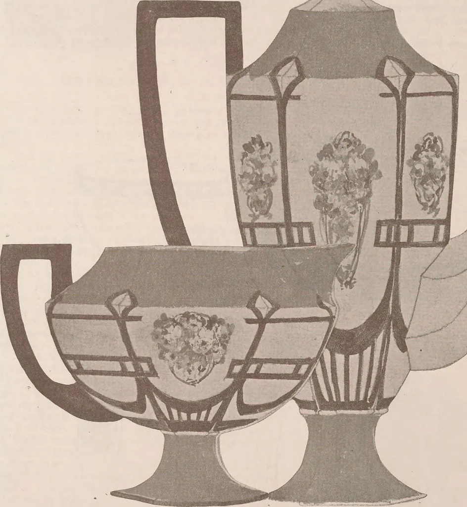 An illustration from Keramic studio, 1899, leaf 232