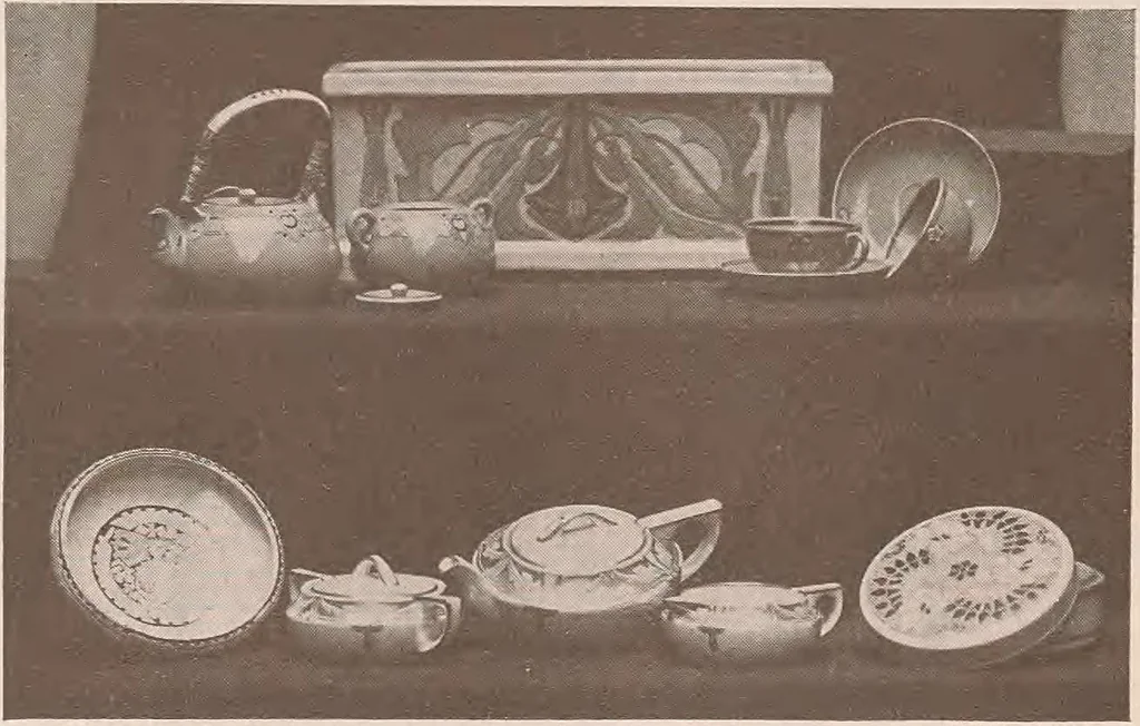 An illustration from Keramic studio, 1899, leaf 264