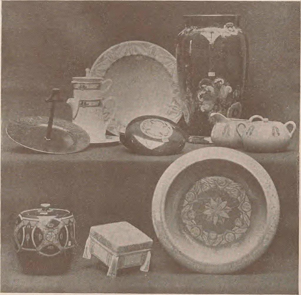 An illustration from Keramic studio, 1899, leaf 264