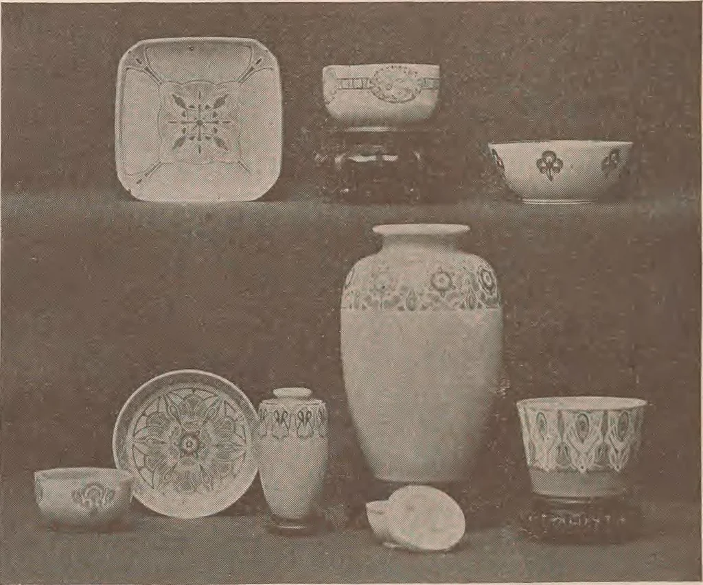 An illustration from Keramic studio, 1899, leaf 264