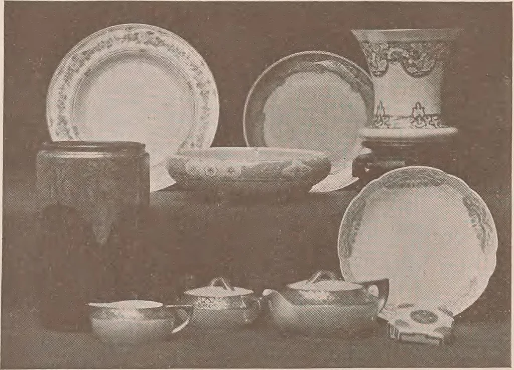 An illustration from Keramic studio, 1899, leaf 266