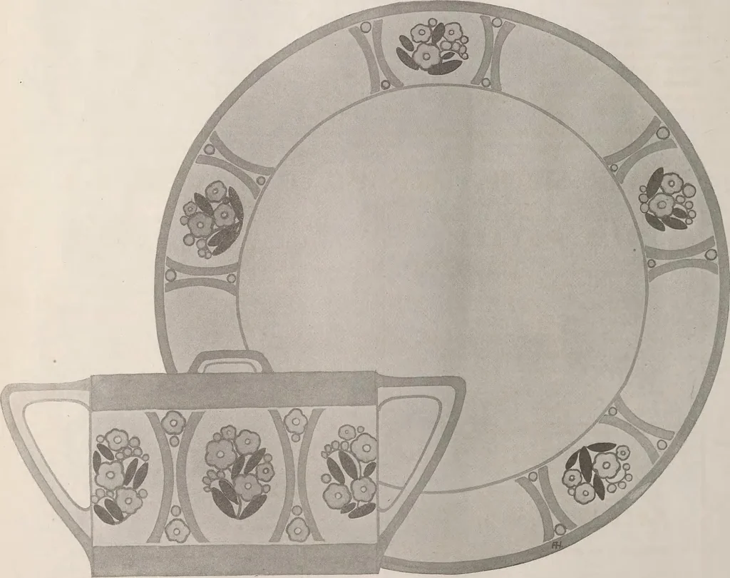 An illustration from Keramic studio, 1899, leaf 34