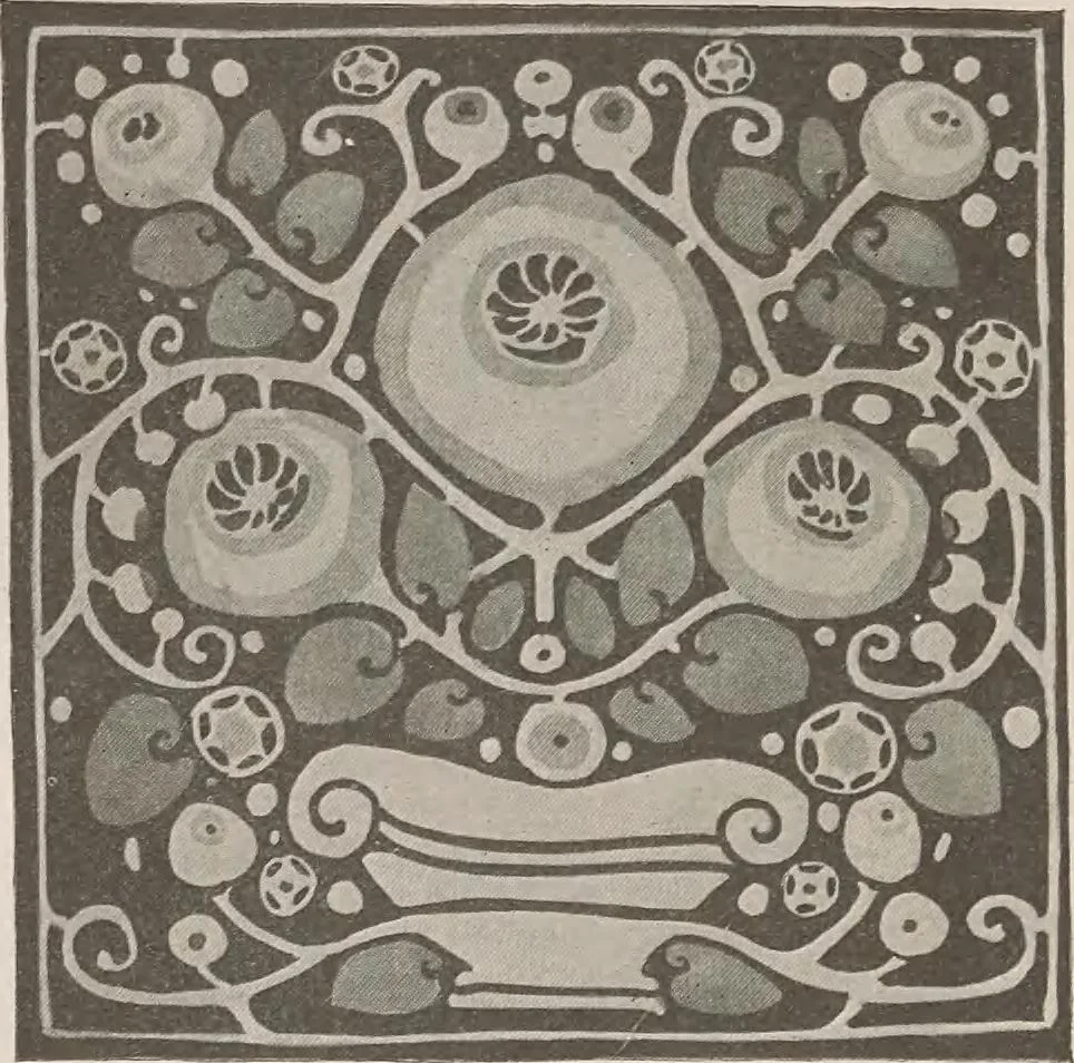 An illustration from Keramic studio, 1899, leaf 44
