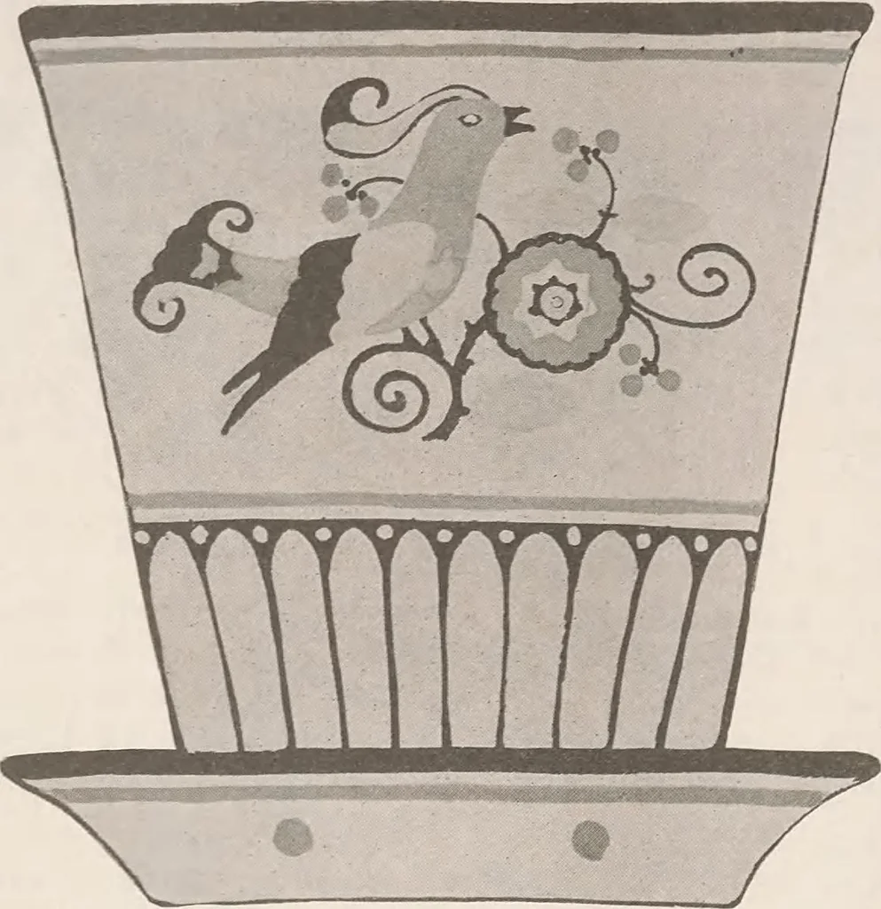 An illustration from Keramic studio, 1899, leaf 46
