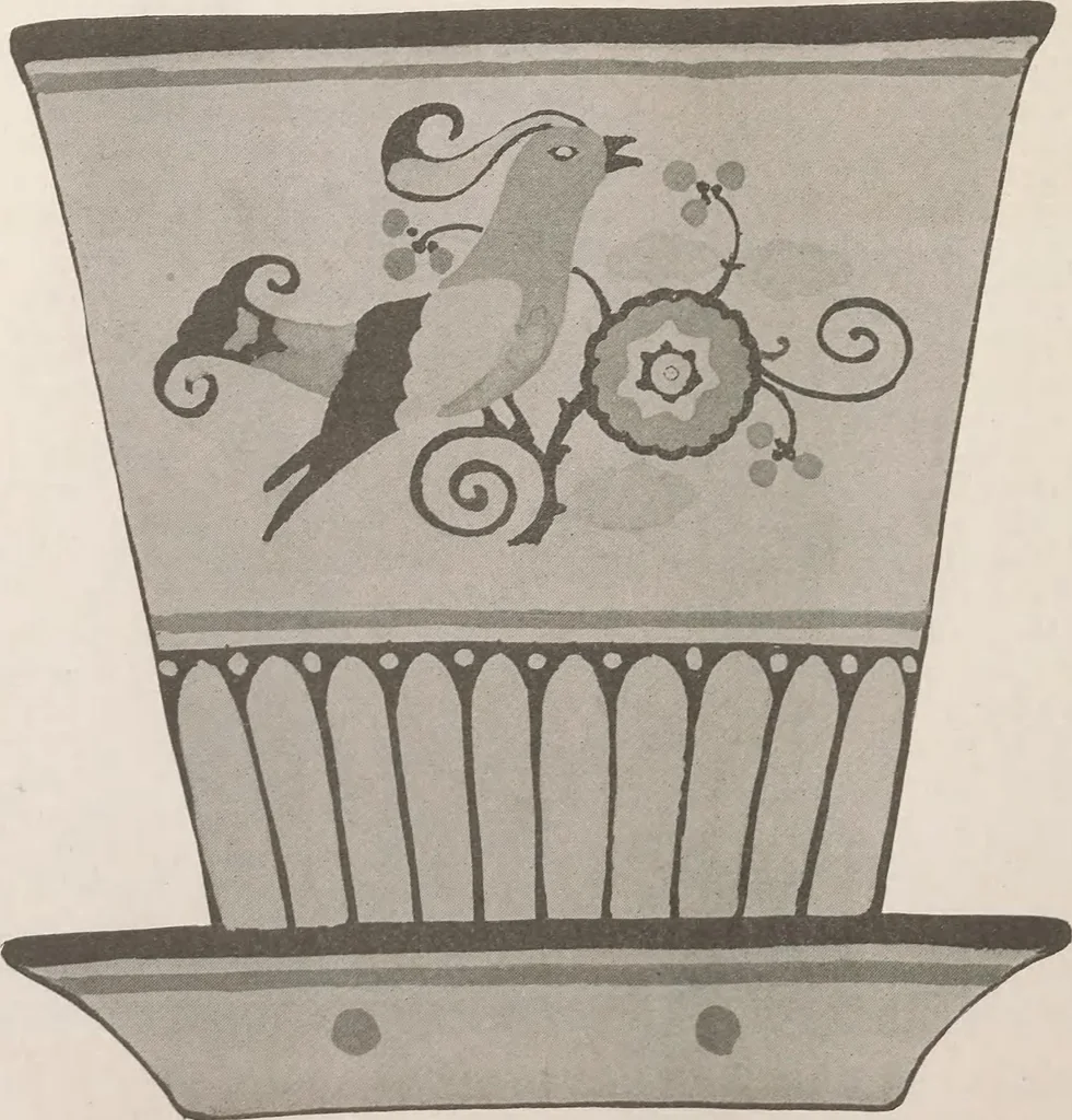 An illustration from Keramic studio, 1899, leaf 46