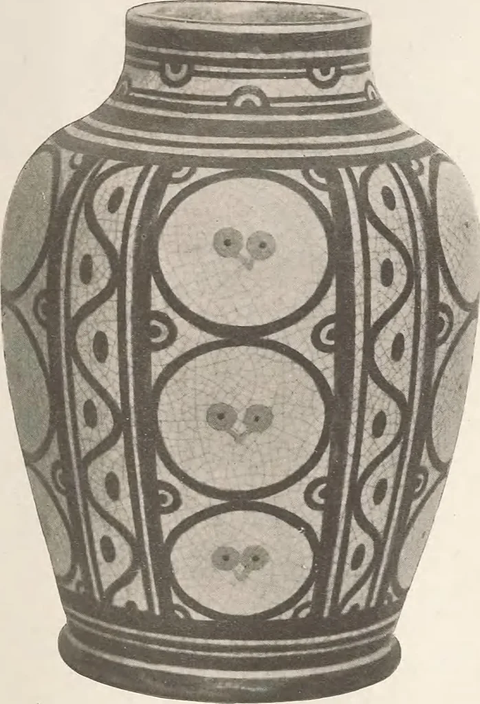 An illustration from Keramic studio, 1899, leaf 55