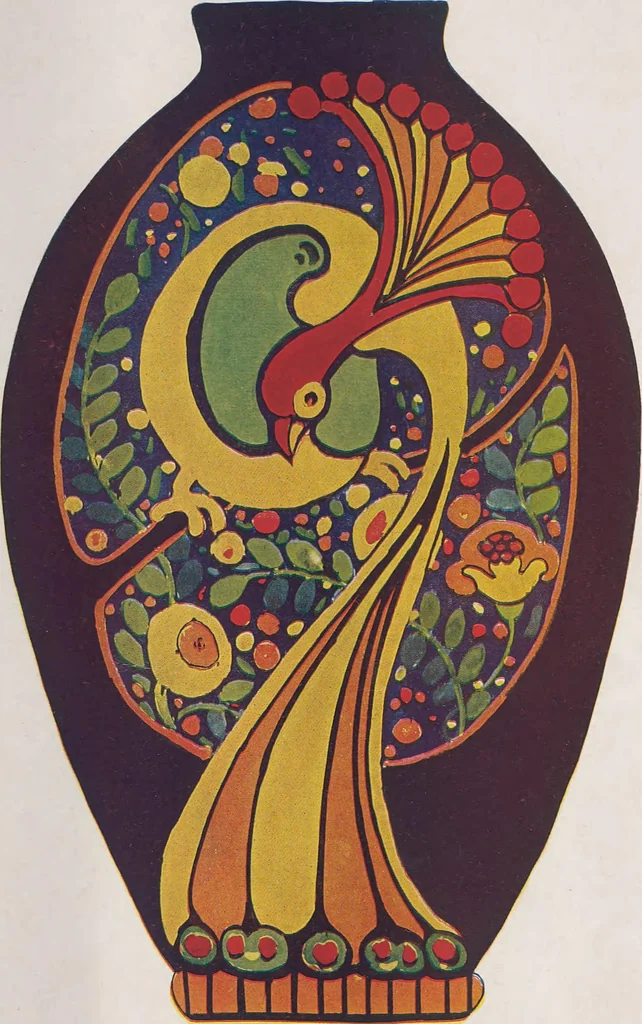An illustration from Keramic studio, 1899, leaf 61