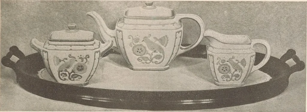 An illustration from Keramic studio, 1899, leaf 69