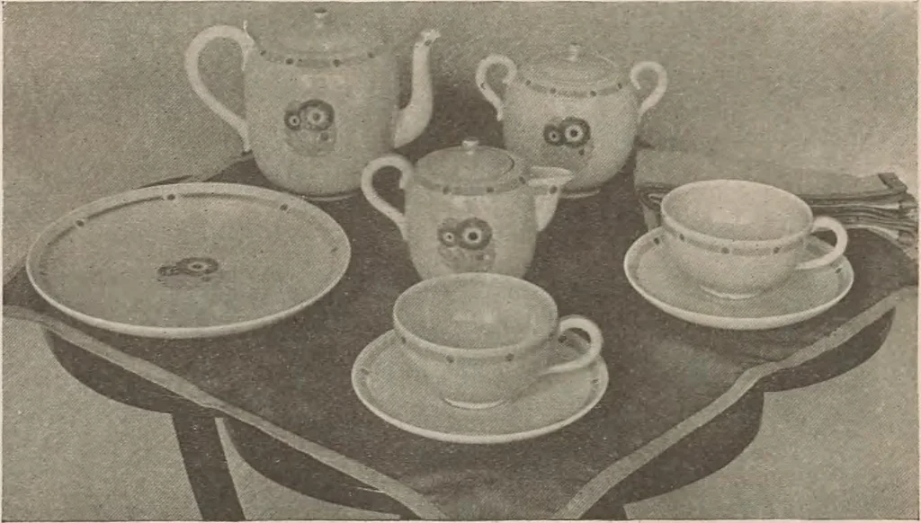 An illustration from Keramic studio, 1899, leaf 74