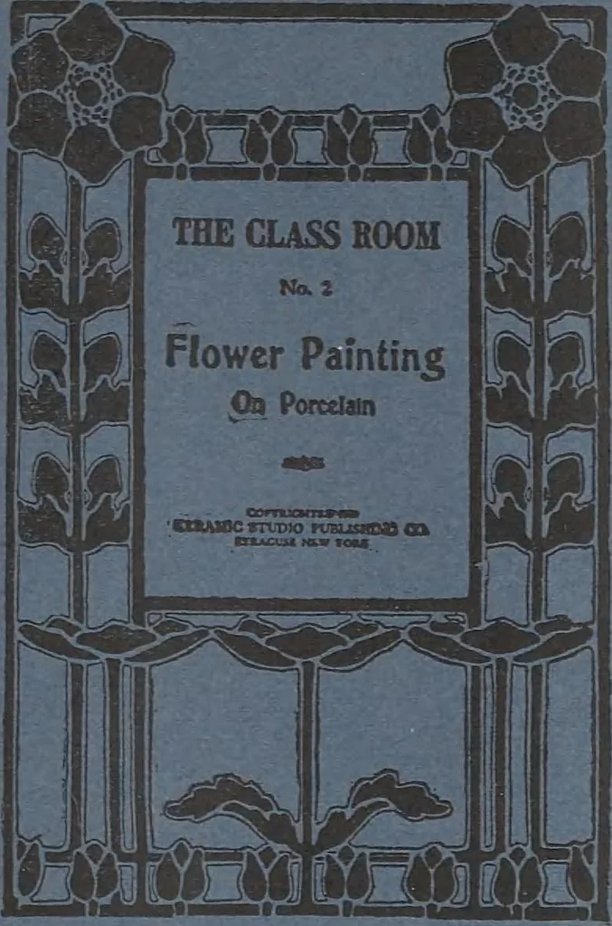 An illustration from Keramic studio, 1899, leaf 81