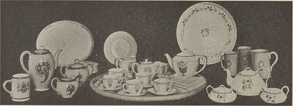 An illustration from Keramic studio, 1899, leaf 90