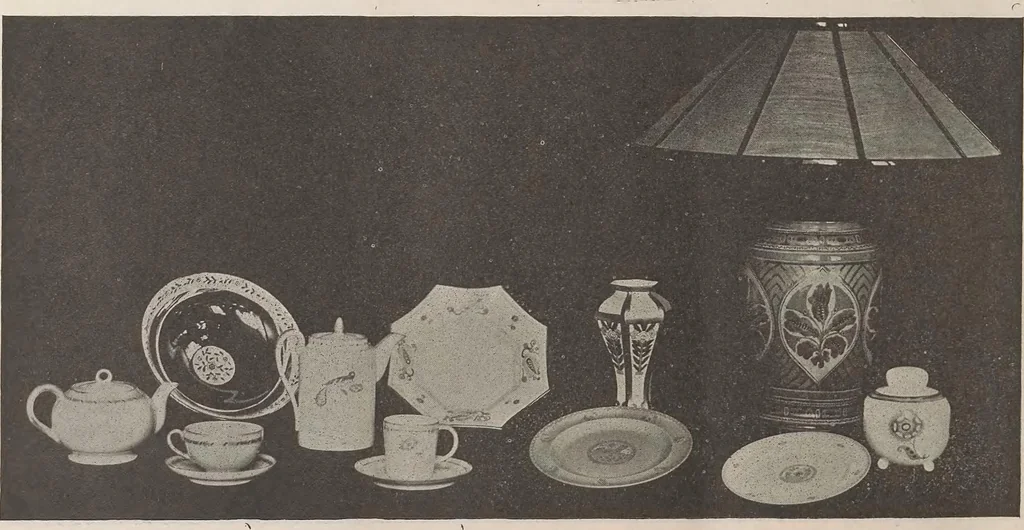 An illustration from Keramic studio, 1899, leaf 90