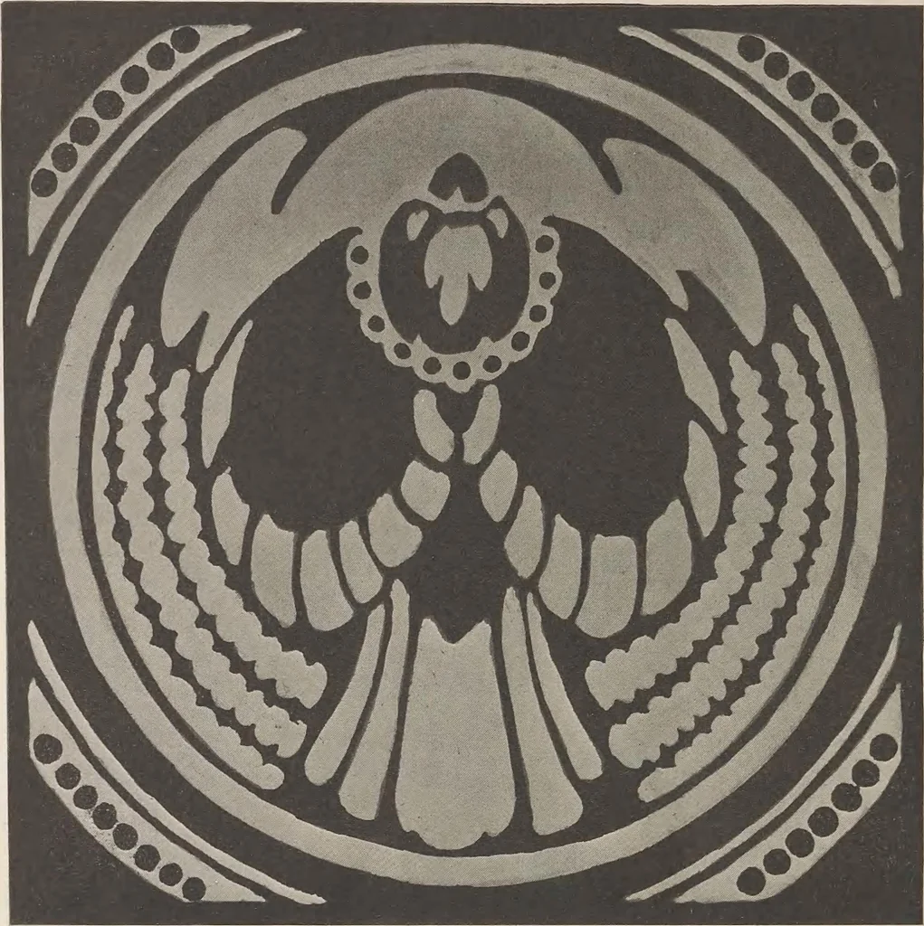 An illustration from Keramic studio, 1899, leaf 96