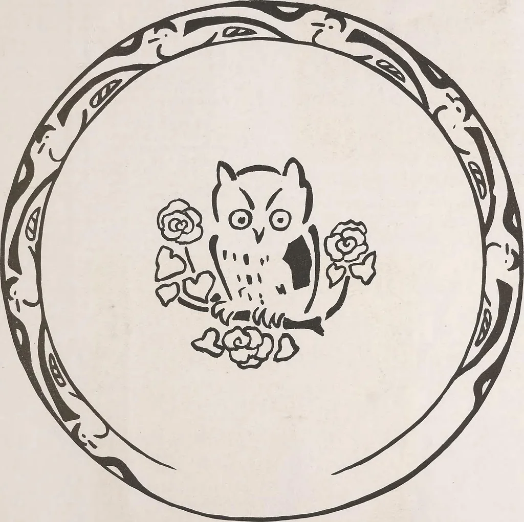 An illustration from Keramic studio, 1899, leaf 100