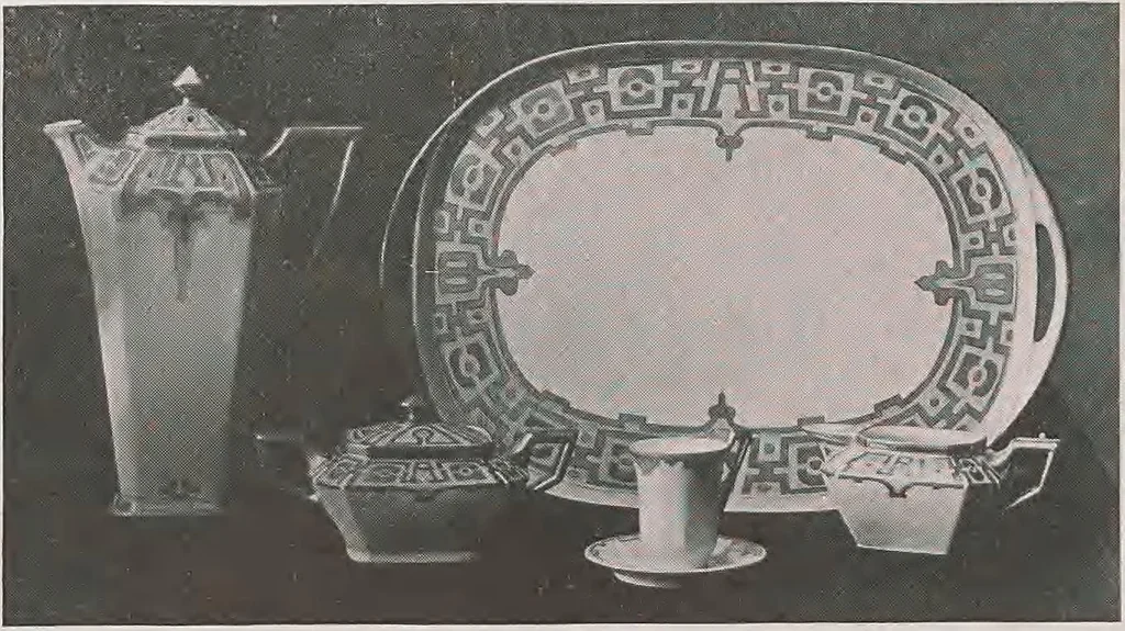 An illustration from Keramic studio, 1899, leaf 137