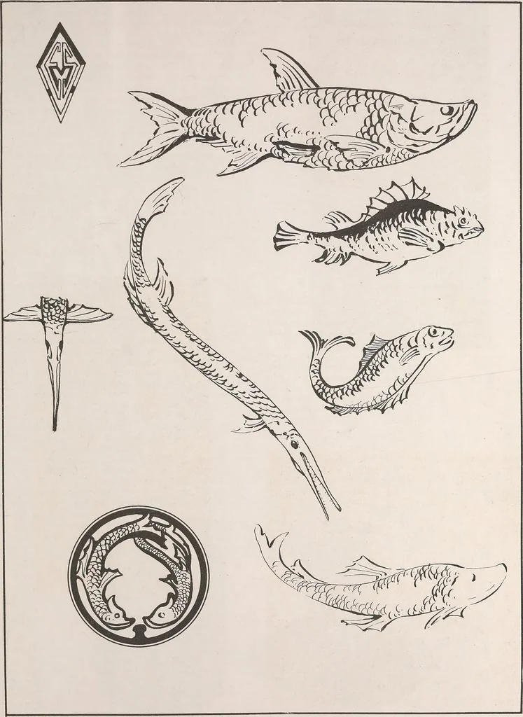 An illustration from Keramic studio, 1899, leaf 140