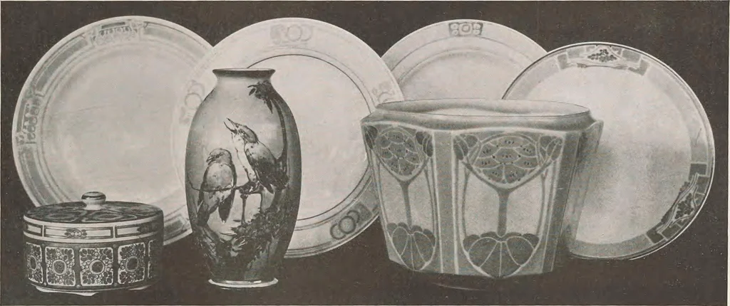 An illustration from Keramic studio, 1899, leaf 176