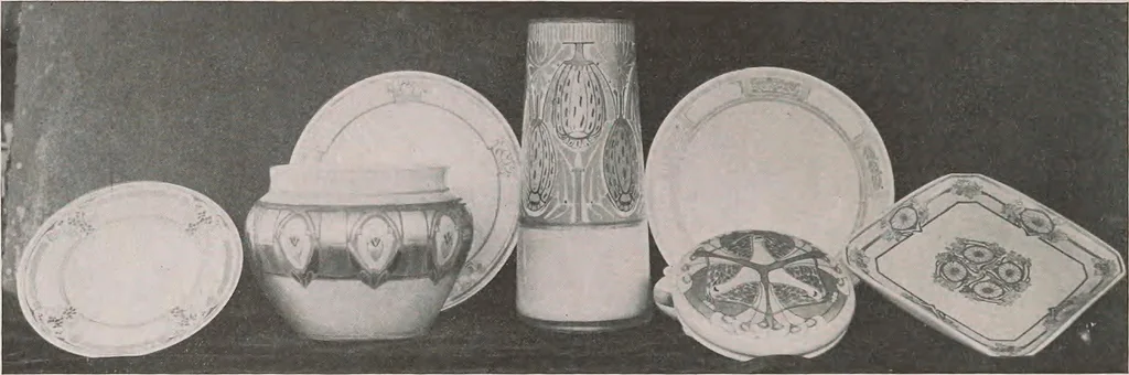 An illustration from Keramic studio, 1899, leaf 177
