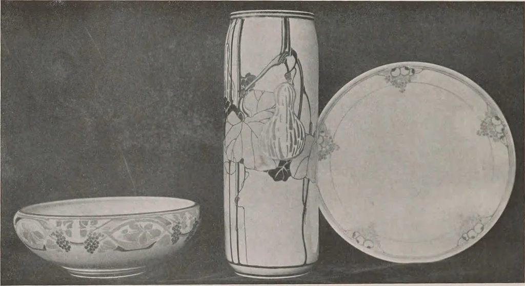 An illustration from Keramic studio, 1899, leaf 177