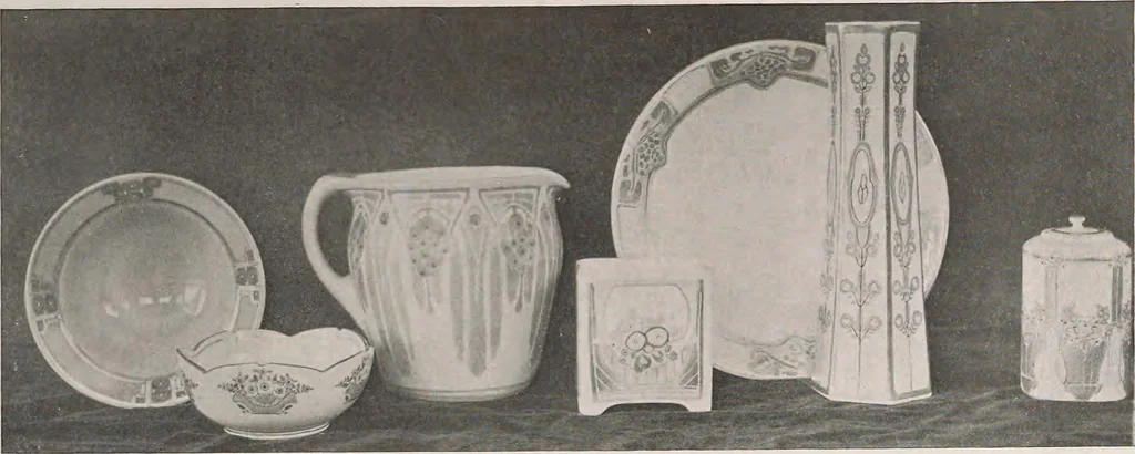 An illustration from Keramic studio, 1899, leaf 178