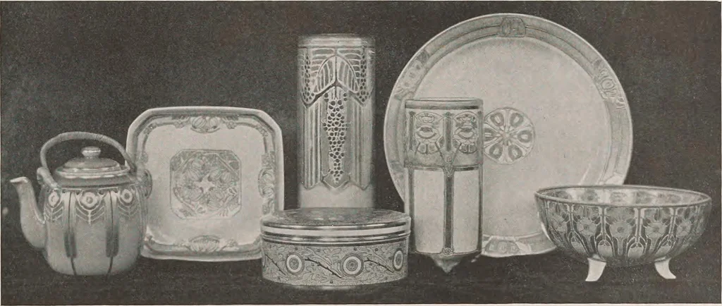 An illustration from Keramic studio, 1899, leaf 178