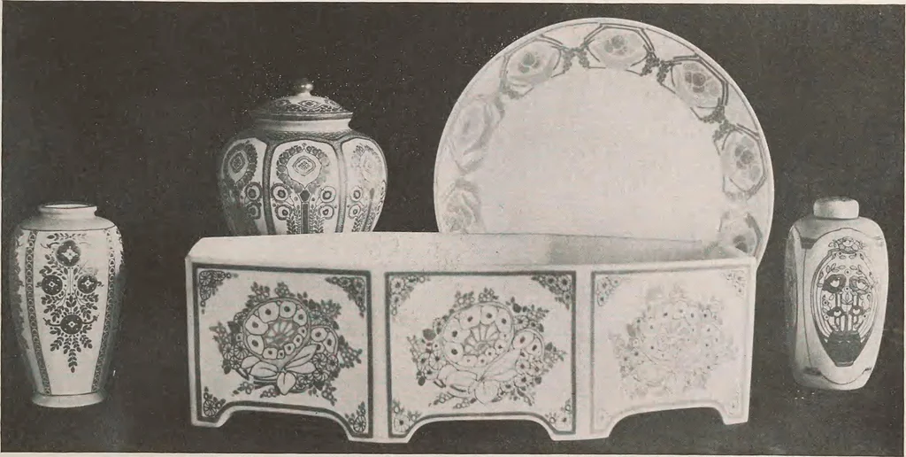 An illustration from Keramic studio, 1899, leaf 180