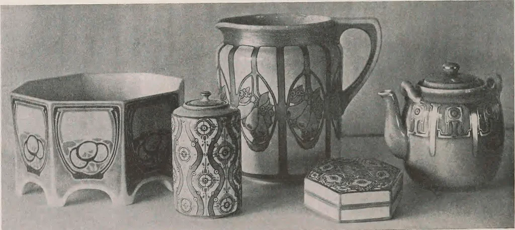 An illustration from Keramic studio, 1899, leaf 181
