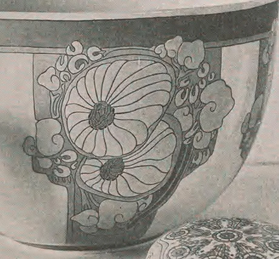 An illustration from Keramic studio, 1899, leaf 182
