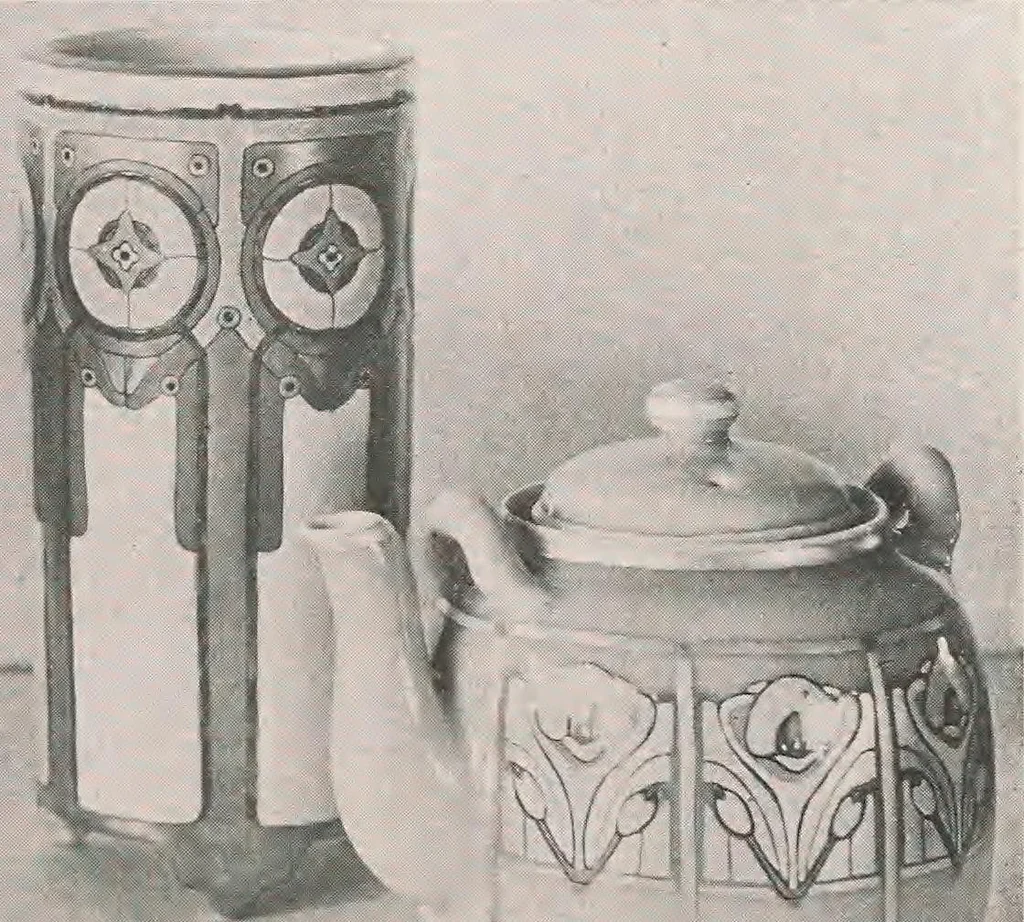 An illustration from Keramic studio, 1899, leaf 182