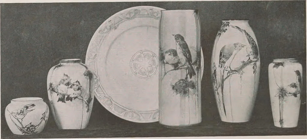 An illustration from Keramic studio, 1899, leaf 183