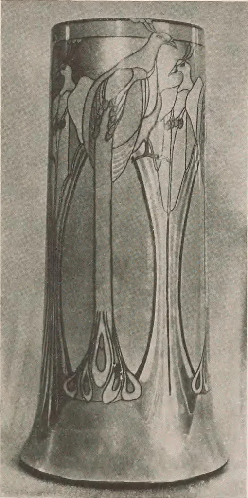 An illustration from Keramic studio, 1899, leaf 186