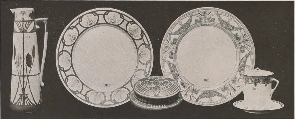 An illustration from Keramic studio, 1899, leaf 239
