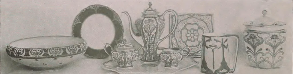 An illustration from Keramic studio, 1899, leaf 27
