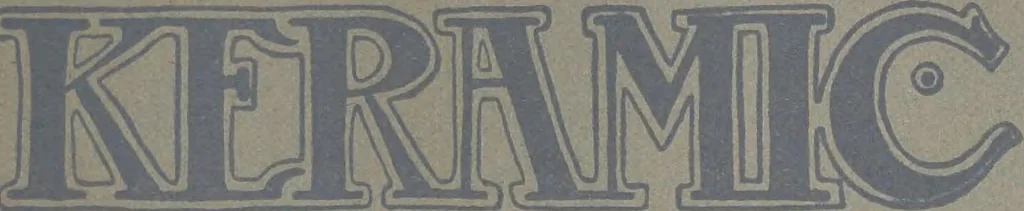 An illustration from Keramic studio, 1899, leaf 278