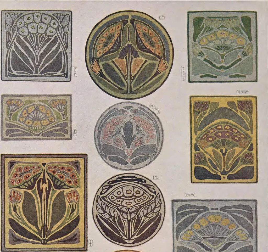 An illustration from Keramic studio, 1899, leaf 281
