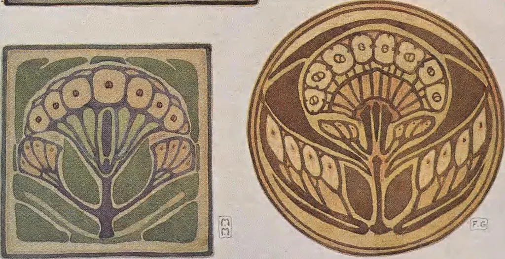An illustration from Keramic studio, 1899, leaf 281