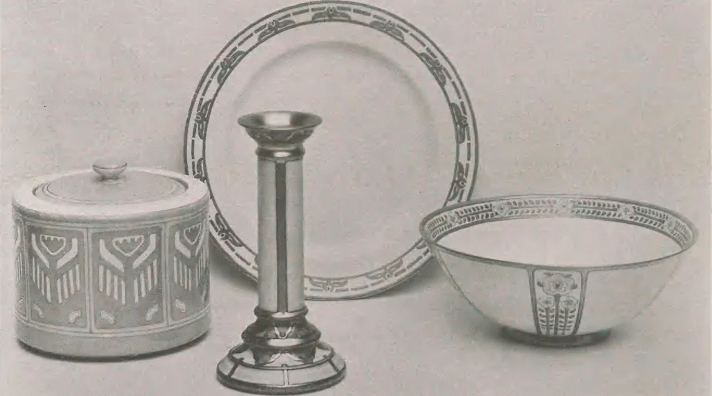 An illustration from Keramic studio, 1899, leaf 29