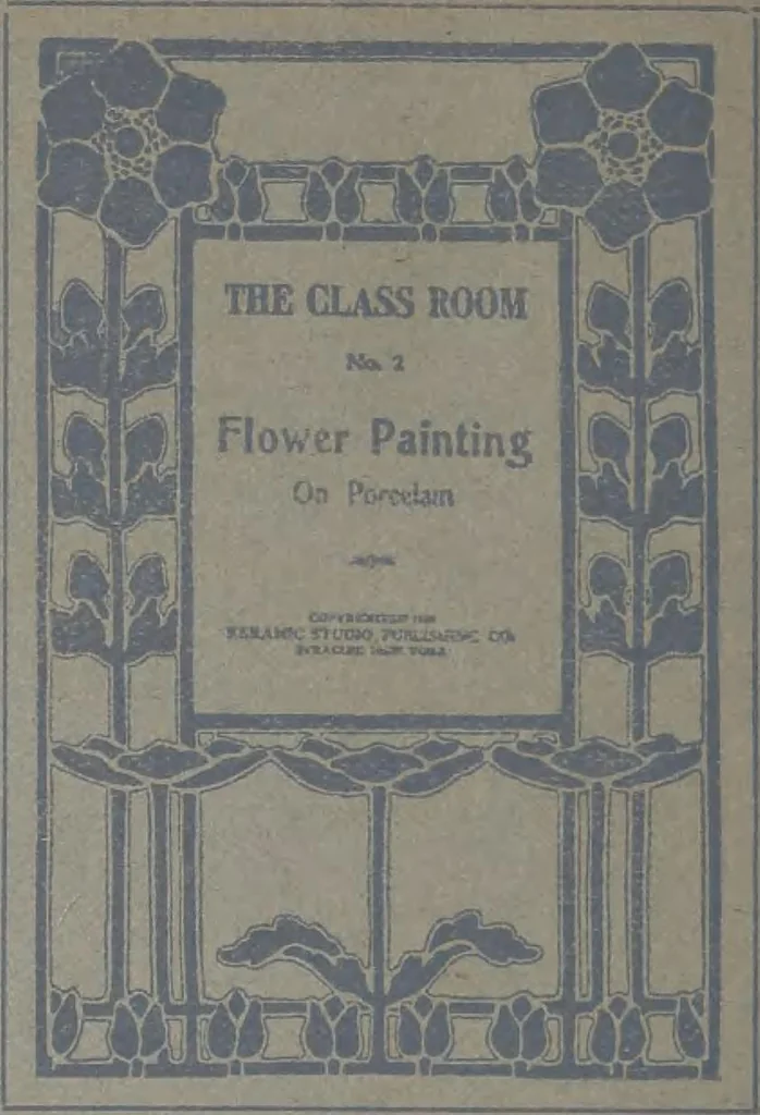 An illustration from Keramic studio, 1899, leaf 307