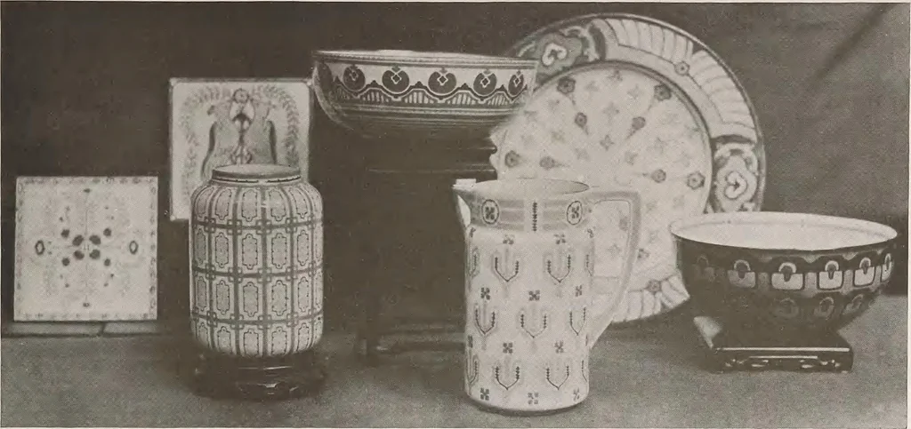 An illustration from Keramic studio, 1899, leaf 318