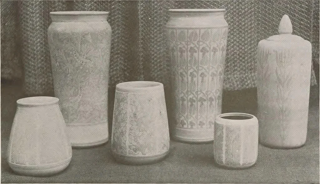 An illustration from Keramic studio, 1899, leaf 318