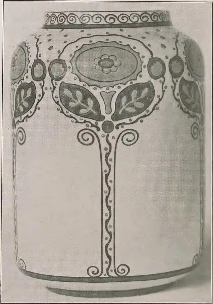 An illustration from Keramic studio, 1899, leaf 319
