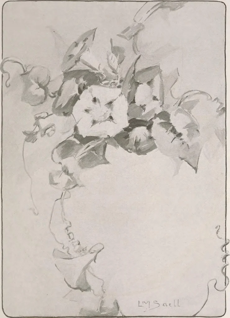 An illustration from Keramic studio, 1899, leaf 32