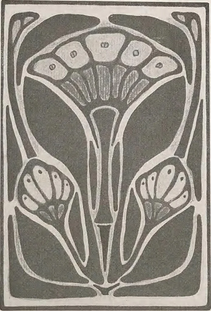 An illustration from Keramic studio, 1899, leaf 328