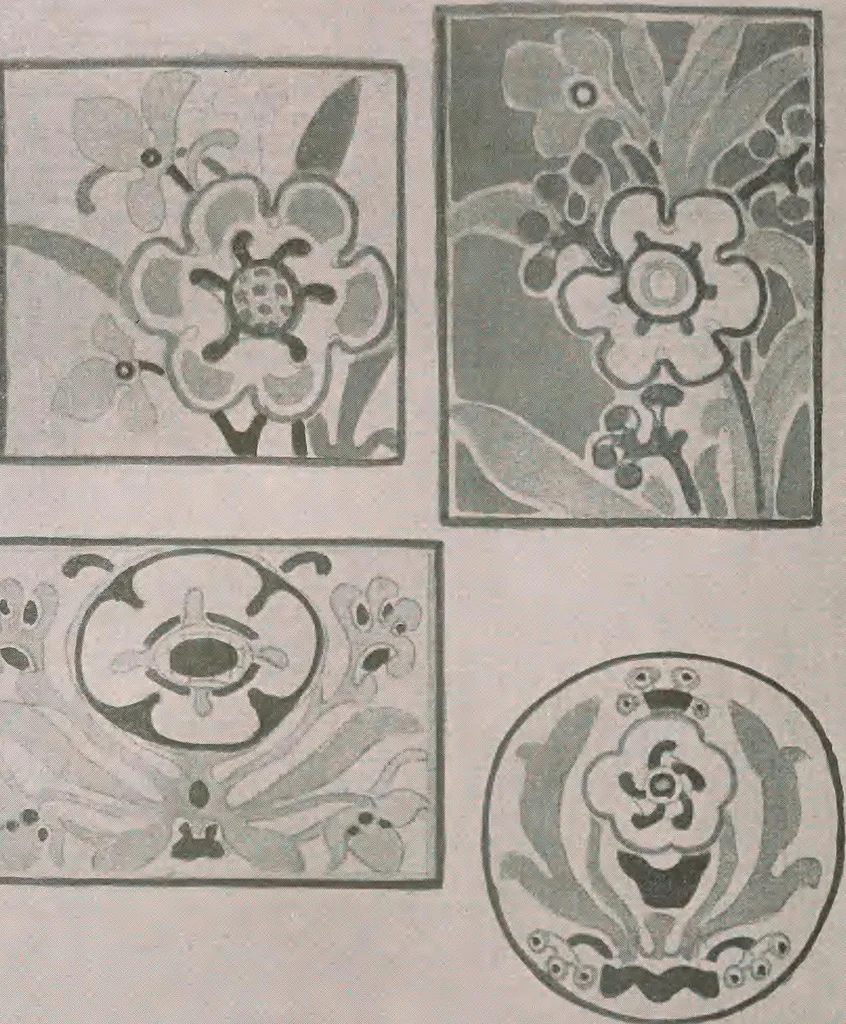 An illustration from Keramic studio, 1899, leaf 329