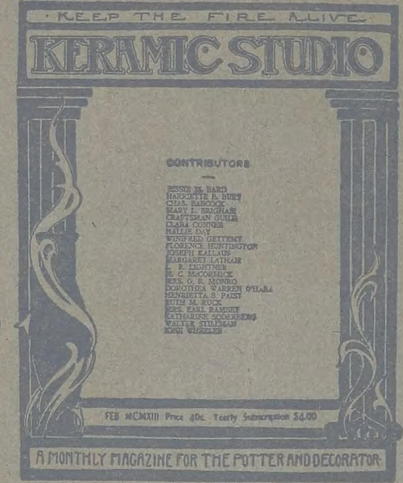 An illustration from Keramic studio, 1899, leaf 337