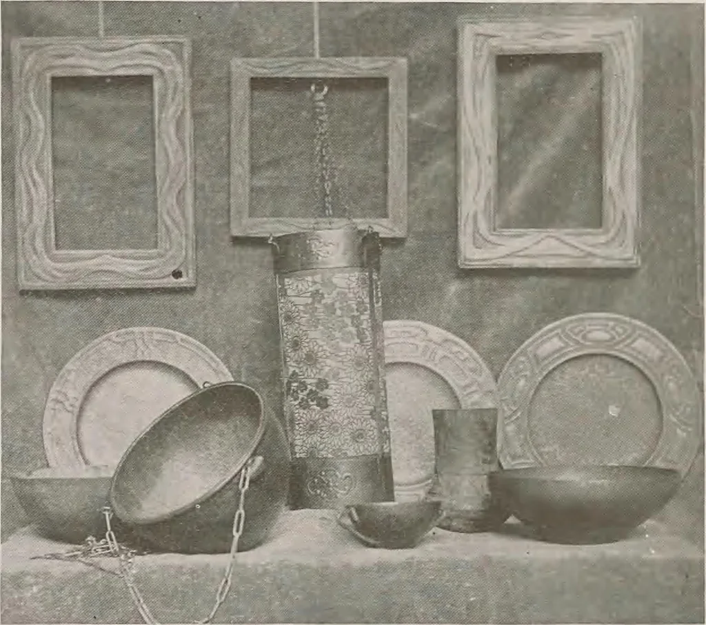 An illustration from Keramic studio, 1899, leaf 41